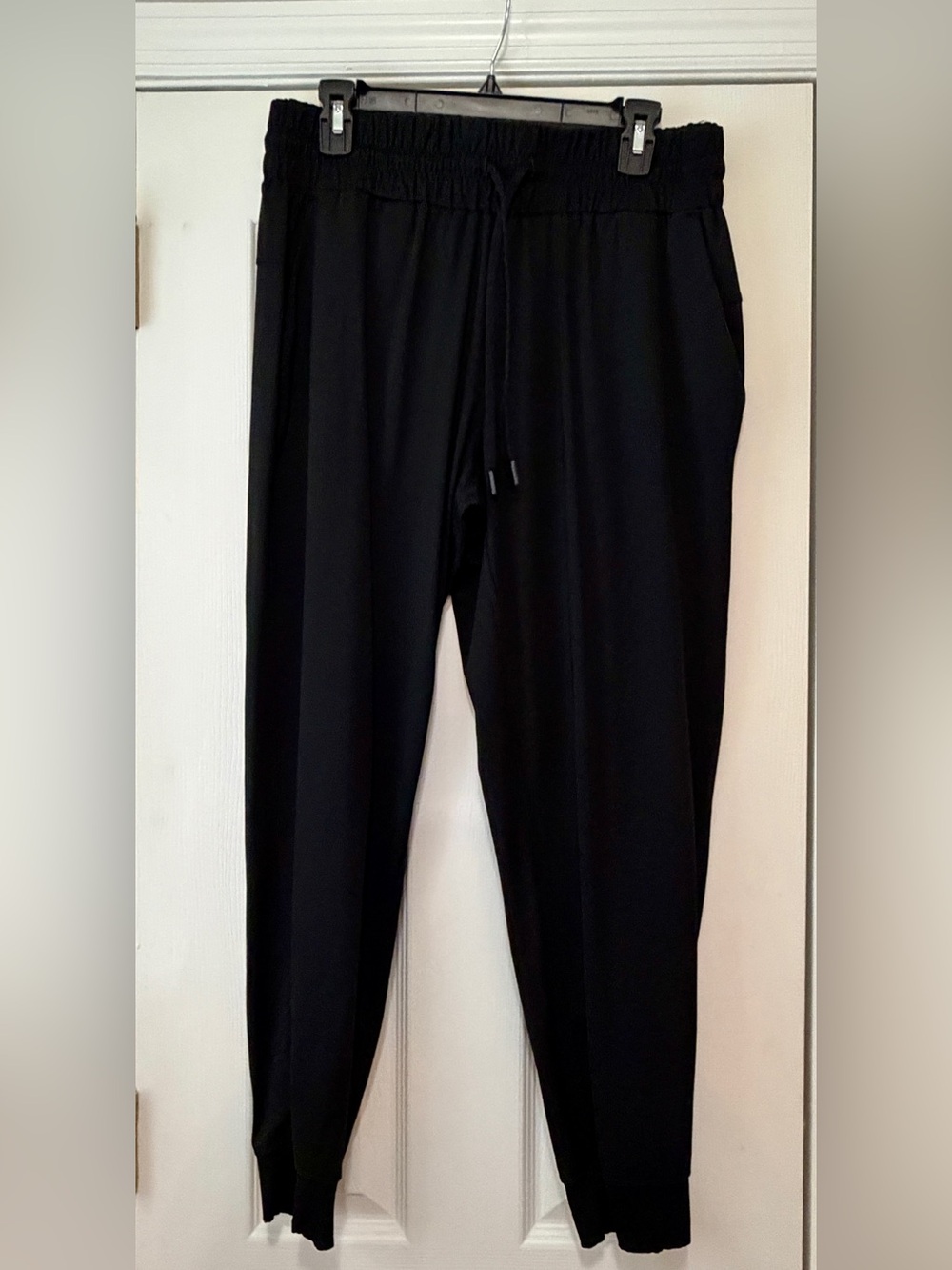 Women's Black Drawstring Jogger Pants